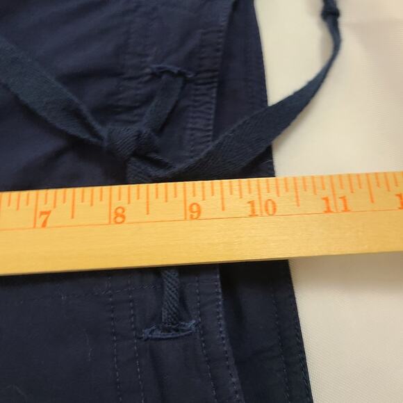 Ralph Lauren Women's Dark Navy Classic Nautical Cropped Sailor Pants Slacks 0 - Picture 7 of 13